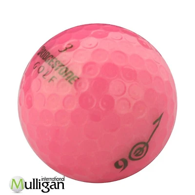Mulligan - 48 Bridgestone e6 4A Recycled Used Golf Balls, Pink