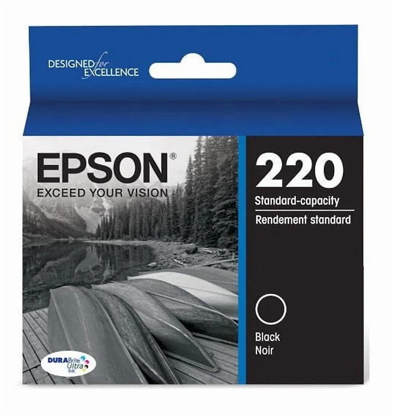 Epson Canada Ltd Epson 220 Black Ink Cartridge, Black