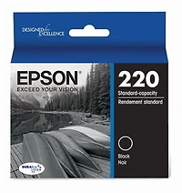 Epson Canada Ltd Epson 220 Black Ink Cartridge, Black