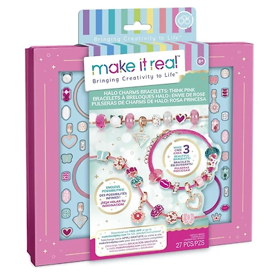 Make it Real Bracelets à Breloques Rose