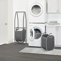 neatfreak! Trieuse à linge verticale à 2 niveaux sur roulettes avec paniers à linge et technologie de réduction des odeurs EVERFRESH®