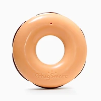 Hugsmart Donut au chocolat Jouet en caoutchouc TPR pour chien