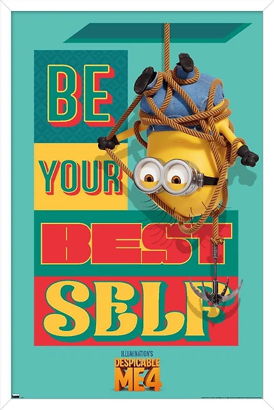 Illumination Despicable Me 4 - Best Self Wall Poster, 22.375" x 34"