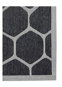 Tapis décoratif gris moderne Home Decor Inc – 152,4 x 213,4 cm, idéal pour les salons, les chambres et les entrées