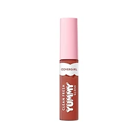 COVERGIRL Clean Fresh Yummy Gloss infused with Hyaluronic Acid and naturally-derived Antioxidants, clean, vegan and gluten-free