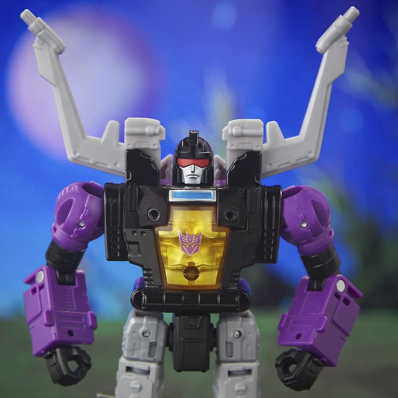 Transformers Generations Legacy Evolution, figurine Shrapnel classe Deluxe de 14 cm, pour filles et garçons, à partir de 8 ans