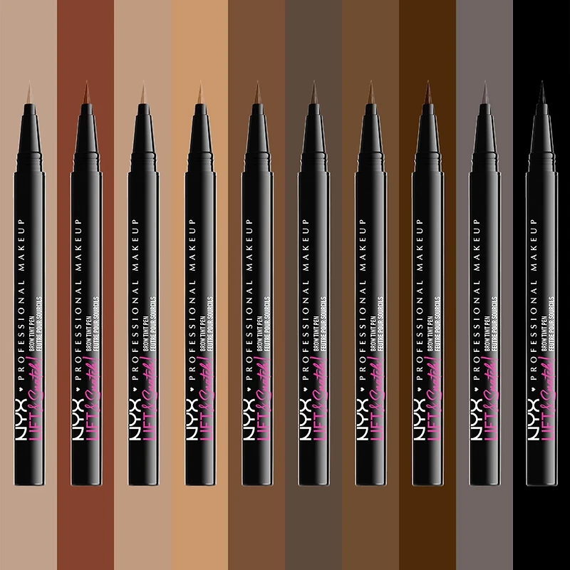 NYX PROFESSIONAL MAKEUP, Eyebrow Tint Pen, Lift & Snatch!, Micro-brush Brow Pen