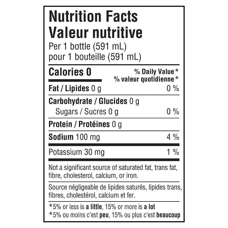 Dr Pepper Zero Sugar Soda 591 mL, Bottle, 591 mL