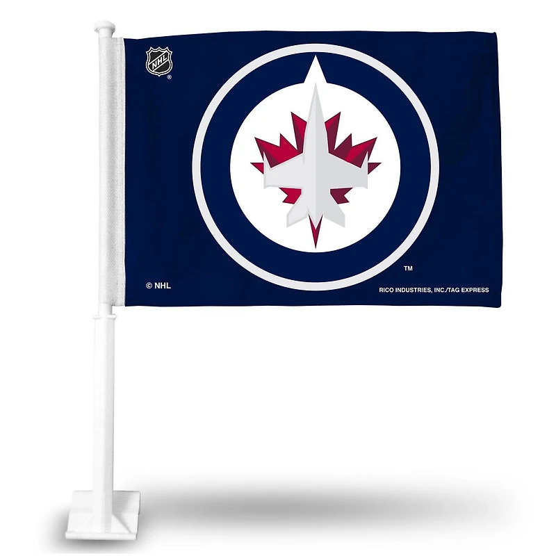 Drapeau de voiture NHL Winnipeg Jets 11.25″ x 15.5"
