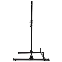 Support de squat réglable multifonctions Everyday Essentials d'une capacité de 500 livres avec barre de traction et supports de poids