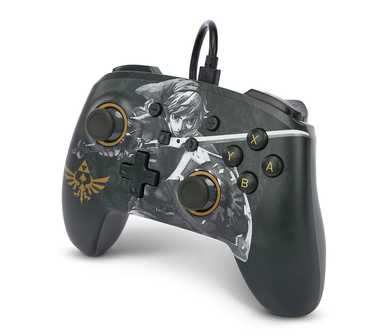 PowerA Enhanced Wired Controller for Nintendo Switch - Battle-Ready Link (FR)
