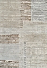 Rug Branch Nomad Abstract Indoor Area Rug, Beige Brown, Modern - Living Room, Bedroom, Dining Room, and Kitchen