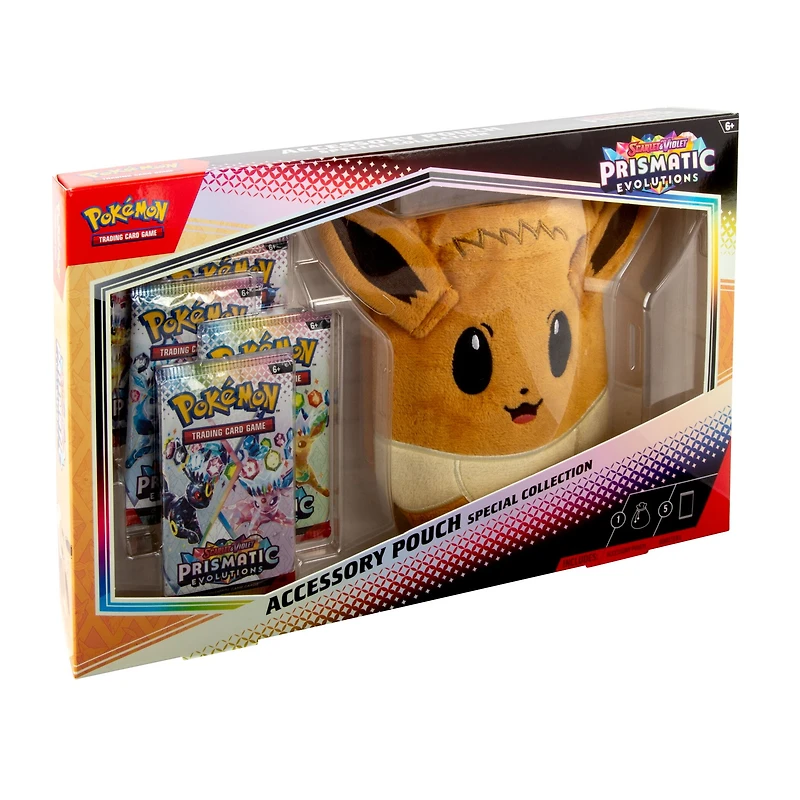 Pokemon TCG: Prismatic Evolutions Accessory Pouch Special Collection