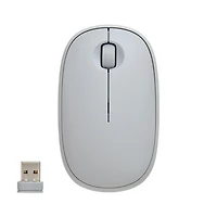 onn. Slim Wireless Mouse with Bluetooth Wireless Technology, Connect 3 Devices Simultaneously