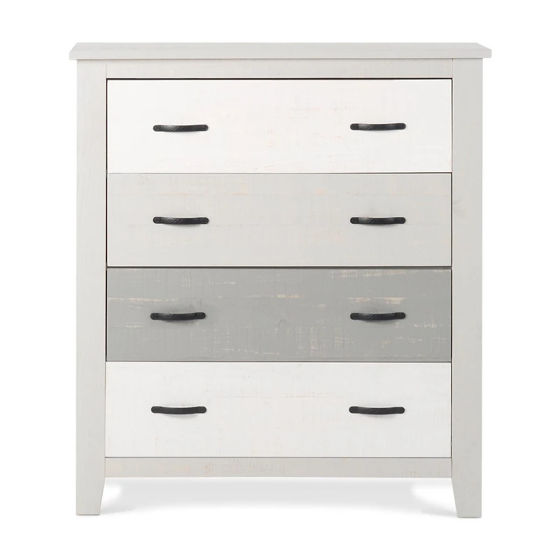 Forever Eclectic Long Beach 4-Drawer Chest, Seascape Gray