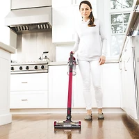 Shark IZ162HC, Rocket Pet Pro Cordless Stick Vacuum, Magenta, 181W