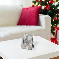 Christmas 5X7 "Frame Photo Champagne Diamond
