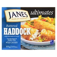 JANES ultimates BATTERED HADDOCK, JANES ultimates BATTERED HADDOCK FILLETS