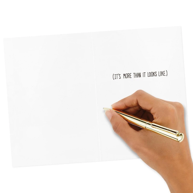 Carte d'amour humoristique Hallmark Shoebox, carte d'anniversaire ou carte de fête