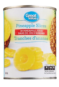Tranches d’ananas Great Value 540 ML