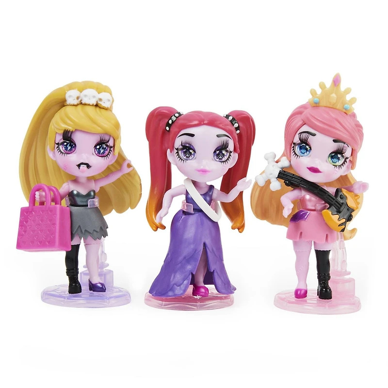 Zombaes Forever, Surprise Collectible Figure with Doll Accessories and Coffin (Styles May Vary), 3.5-inch, Kids Toys for Girls Ages 4 and up, Figure with Doll Accessories