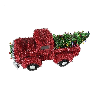 Camionnette Holiday Time Tinsel