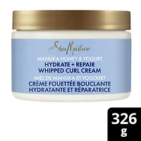 SheaMoisture Manuka Honey & Yogurt Hair Styling Whipped Curl Cream, 326 g