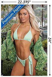 Sports Illustrated: Swimsuit Edition - Olivia Dunne 24 Wall Poster, 14.725" x 22.375"