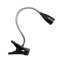 Simple Designs Flexible Gooseneck LED Clip Light Desk Lamp