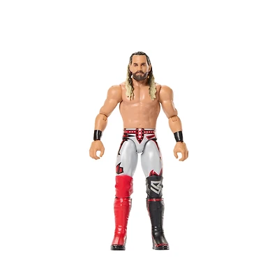 WWE Seth Rollins Action Figure, Main Event Series #163, 6-inch Collectible with Articulation