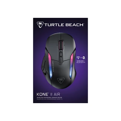 Turtle Beach® Kone™ II Air Wireless Ergonomic Gaming Mouse - Black