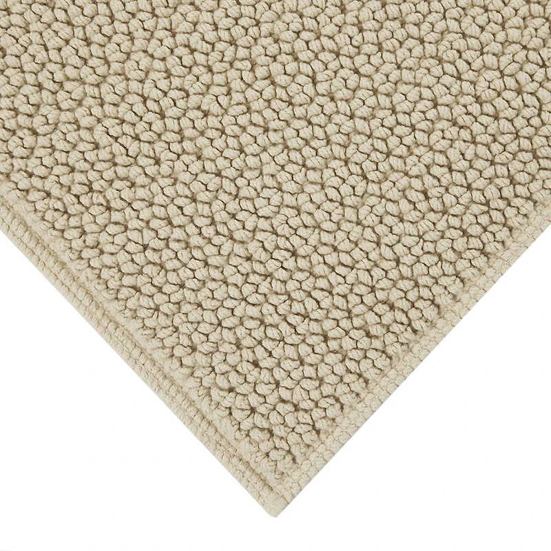 Better Homes & Gardens Signature Soft Looped Bath Mat, Almond Biscuit, 20" x 34", 100% Cotton, 20"x34"