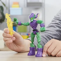 Marvel Spider-Man Bend and Flex Green Goblin Action Figure Toy, 6-Inch Flexible Figure, Includes Blast Accessories, For Kids Ages 6 And Up