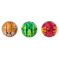 Bakugan Starter Pack 3-Pack, Ventus Krakelios, Collectible Action Figures, for Ages 6 and Up