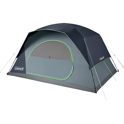 Coleman Skydome 8-Person Camping Tent, Blue Nights