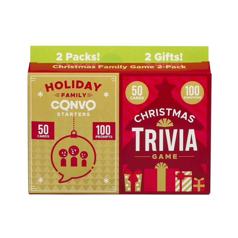 Chuckle & Roar Holiday Family Convo & Christmas Trivia Games by Buffalo Games