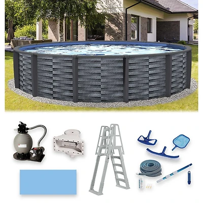 Ensemble de piscine ronde Affinity