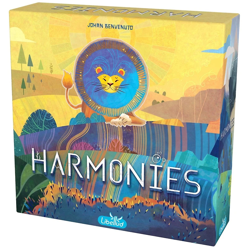 Libellud - Harmonies - Version française - Magnifique Jeu - Jeu Amusant Pour Soirée de Jeux de Société en Famille - Pour les Âges 10+ - 30 à 45 Minutes de Temps de Jeu - 1-4 Joueurs