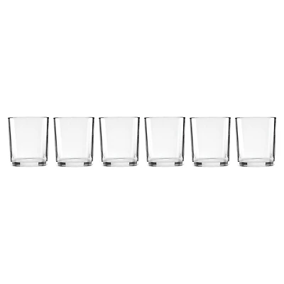 ONEDIA MERRY & BRIGHT STACKABLE CLEAR TALL GLASS