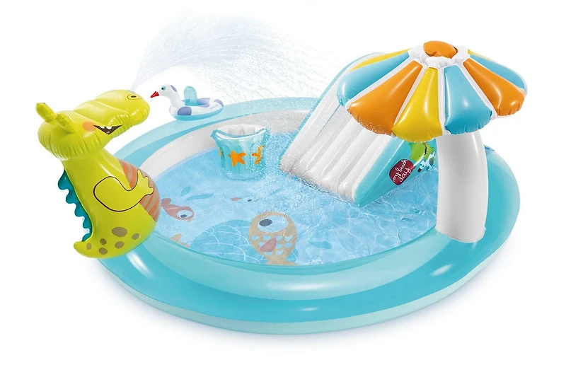 Intex Gator Inflatable Play Center with Slide