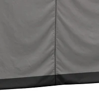 Sunjoy Replacement Universal Curtains Panles,Waterproof Gazebo Privacy Curtain, 4-Panel Screen Walls for 10 x 12 ft  Gazebo, Patio & Backyard Protection