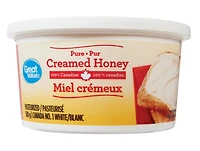 Great Value Pure Creamed Honey Pasteurized
