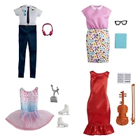Barbie Fashion Pack, Career Teacher Doll Clothes for Barbie with 1 Dress