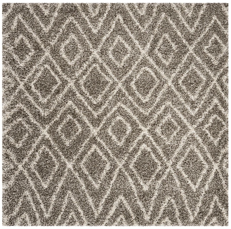 SAFAVIEH Hudson Augustine Geometric Shag Area Rug