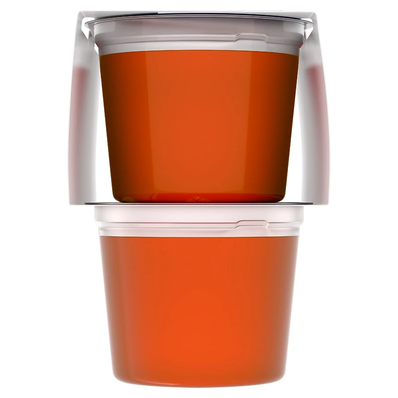 Goûters À La Gelée Réfrigéré À Saveur D'Orange, Paquet De 4 Coupes x 96g