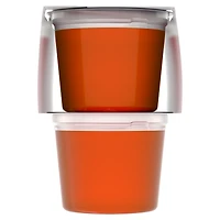 Goûters À La Gelée Réfrigéré À Saveur D'Orange, Paquet De 4 Coupes x 96g