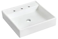 Imaginations américaines 17,5 po. W Vessel Blanc