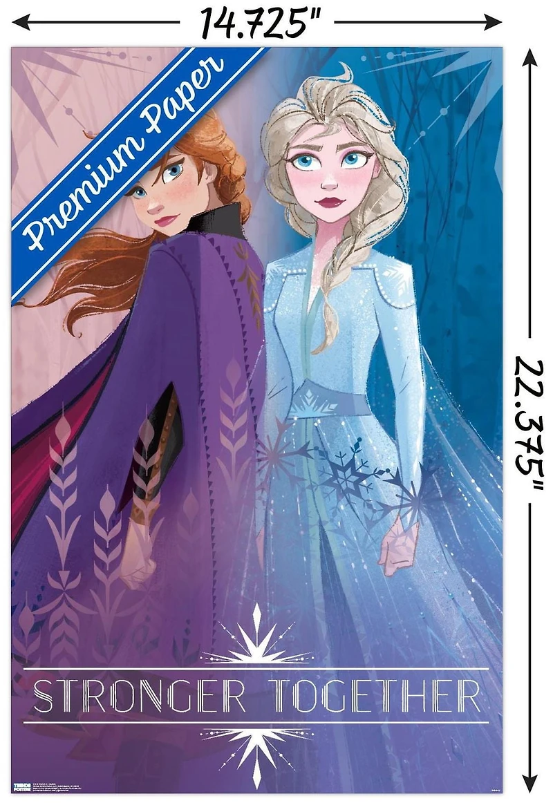 Disney Frozen 2 - Sisters Wall Poster
