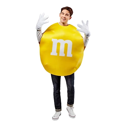Déguisement Unisexe M&M’s Jaune pour adulte