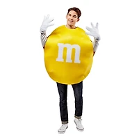 Déguisement Unisexe M&M’s Jaune pour adulte